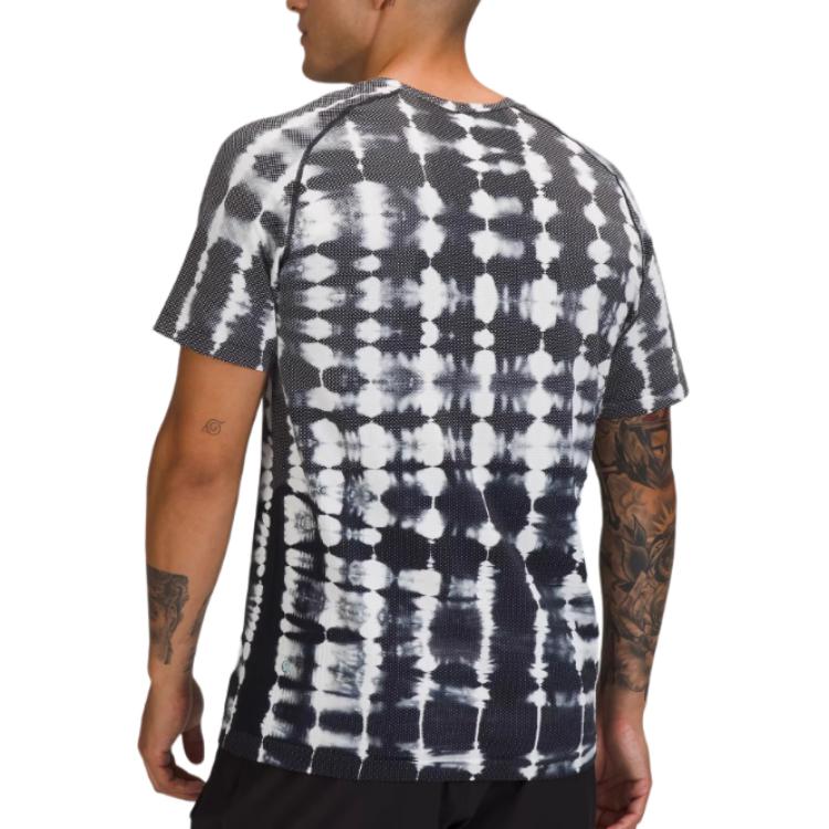 

Футболка Metal Vent Tech мужская морская синяя Lululemon