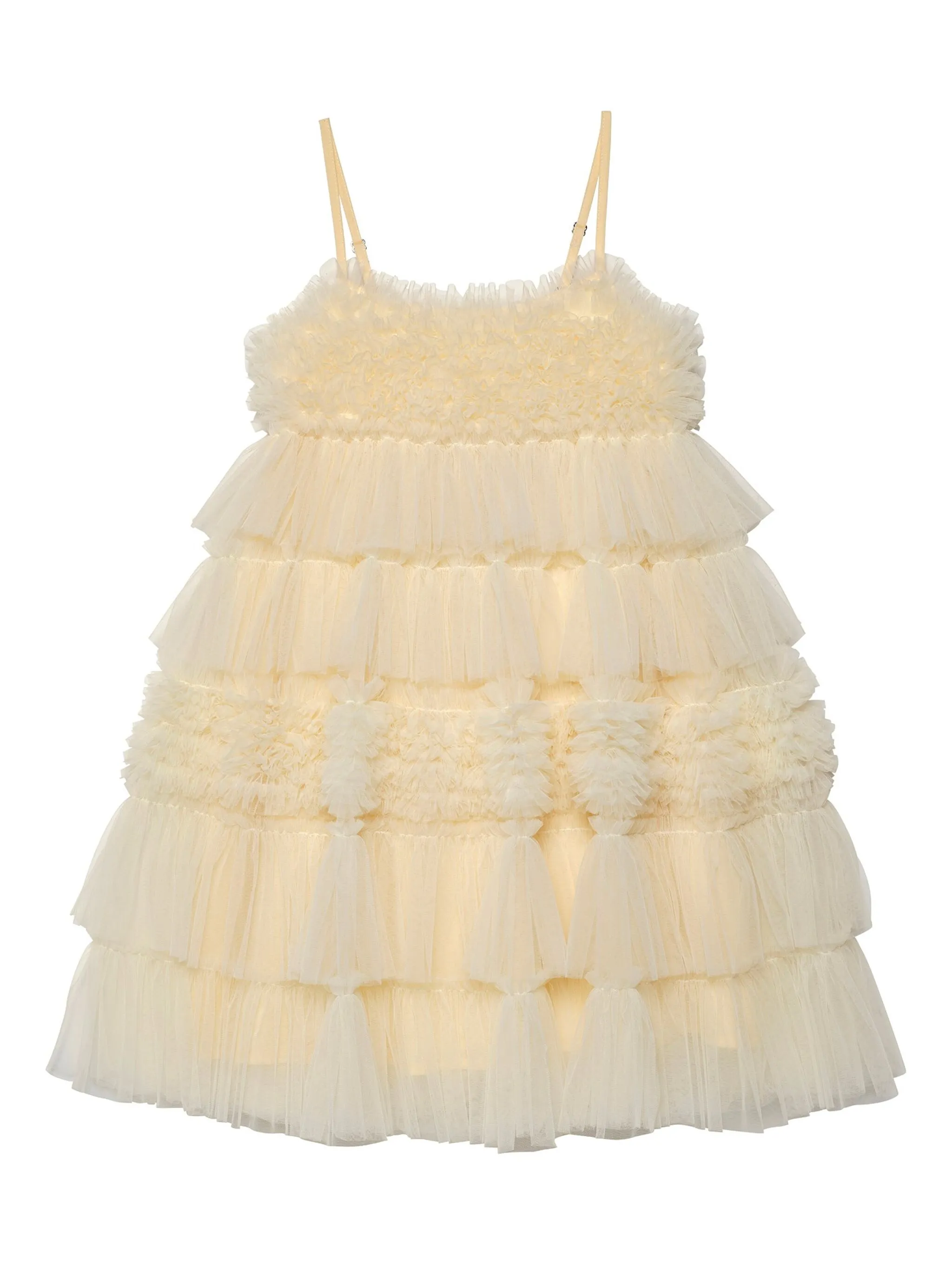 

Платье High Tier Tulle Tutu Du Monde, желтый