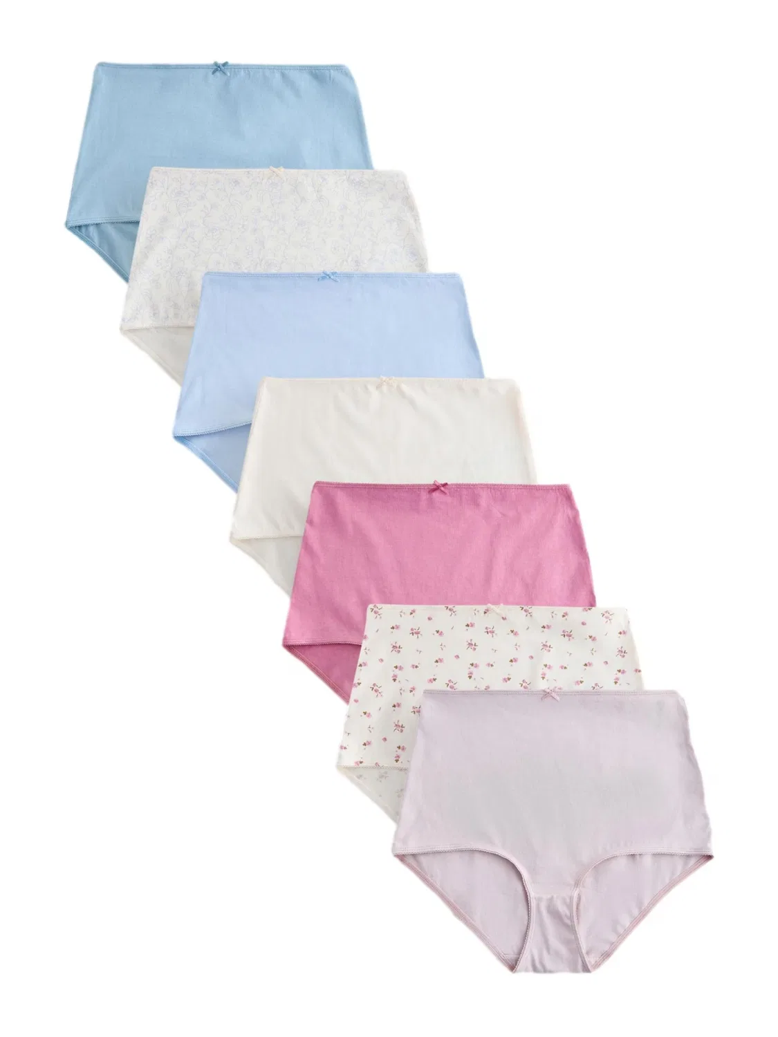 Шортики Next, Sky Blue/Light Blue/Lilac/Light Pink/White