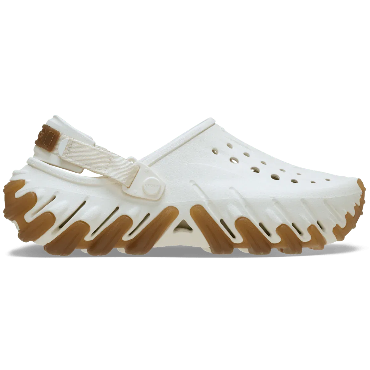 Echo Gum RO Clog Crocs, Chalk