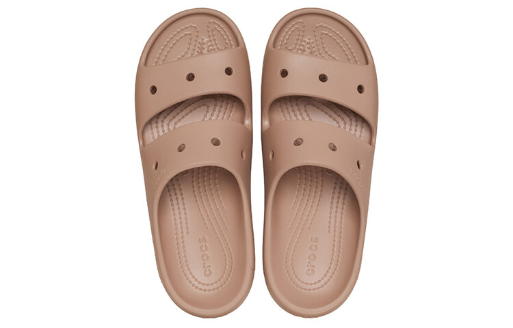 Пляжные сандалии Crocs унисекс, Latte color — фото 4