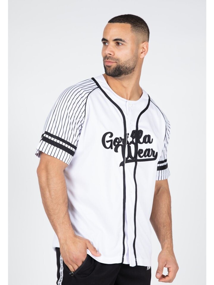 

Функциональная рубашка Gorilla Wear T-shirt - 88 baseball Jersey - Weiß