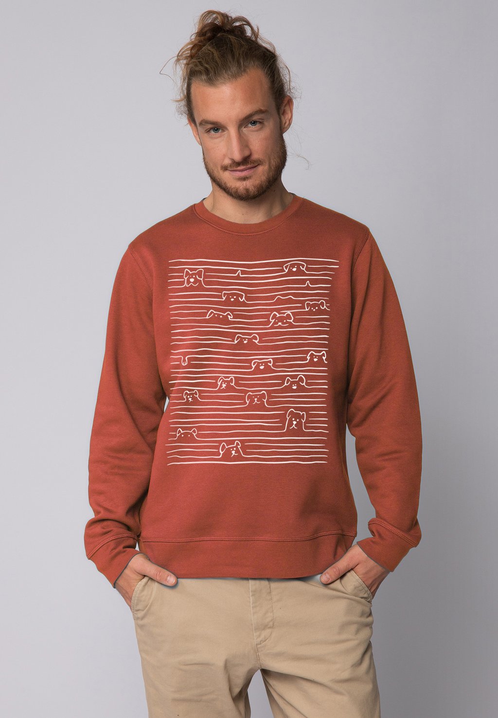 

Толстовка DOGS watapparel, коралловый