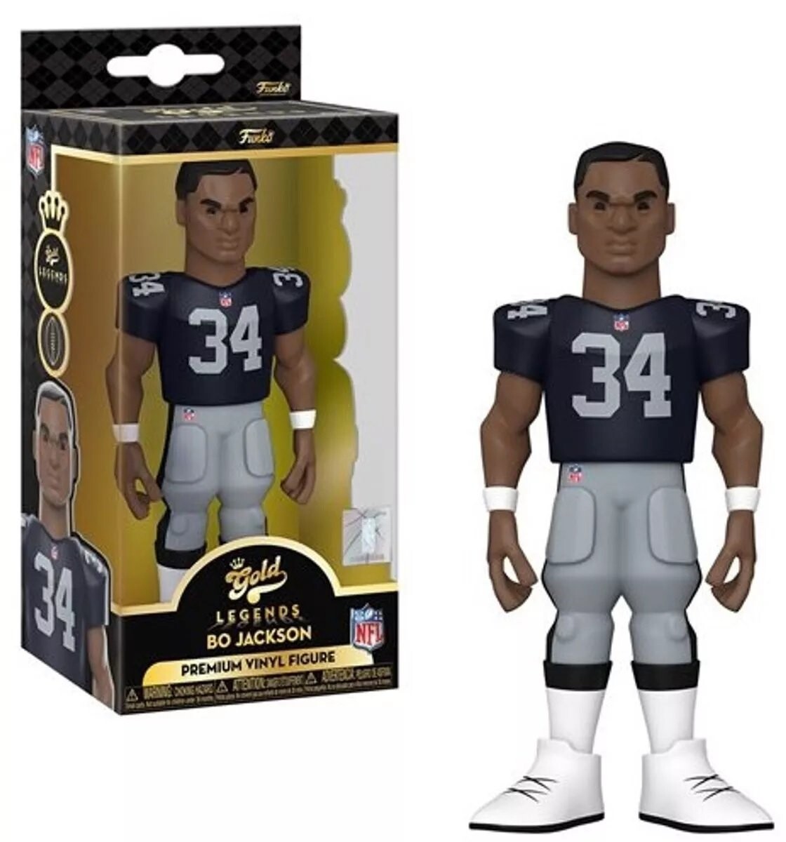 

Фигурка воблера Funko Gold Legends NFL Bo Jackson Funko POP!