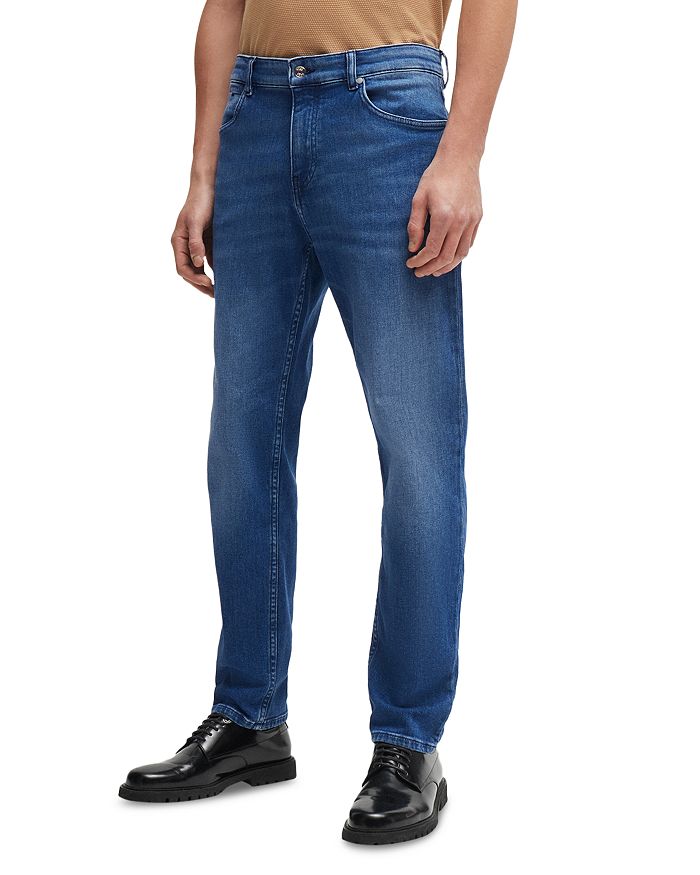 

H-Re.Maine Джинсы Regular Fit в темно-синем цвете BOSS, синий