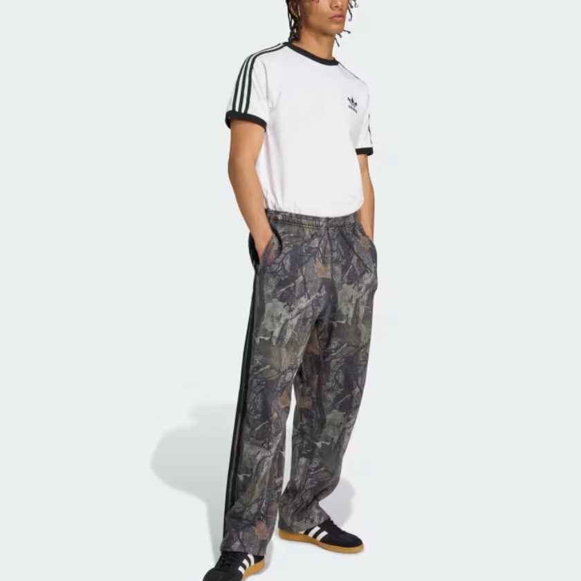 Брюки спортивные Camo ORIGINALS SS25 мужские Adidas, черный — фото 4