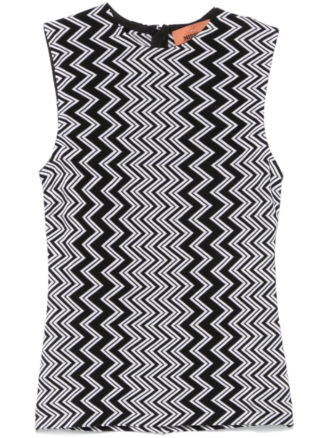 

Топ Missoni с узором «зигзаг», черный