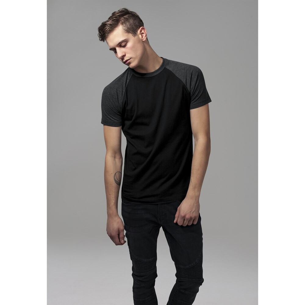 

Футболка Urban Classics T-Shirt Raglan Contract, черный