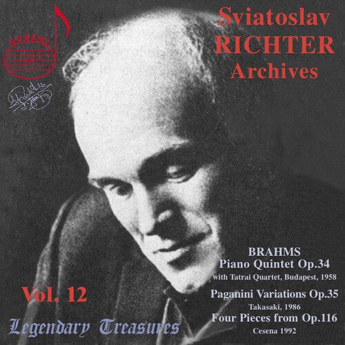 

CD диск Richter, Sviatoslav / Tatrai String Quartet: Archives 12