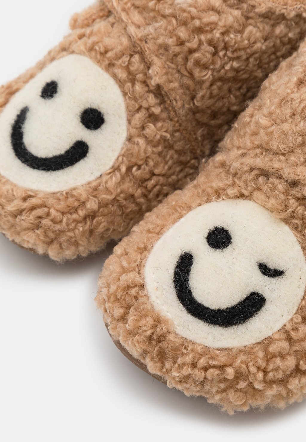 Тапочки Babyklett Smiley Unisex Living Kitzbühel, цвет camel — фото 3
