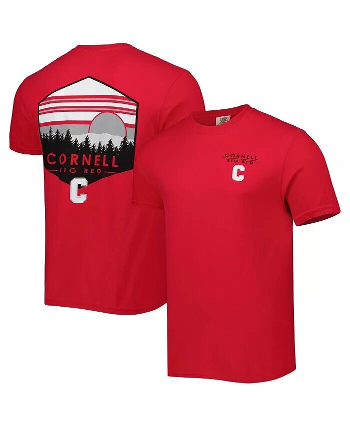 

Мужская красная футболка Cornell Big Red Landscape Shield Image One