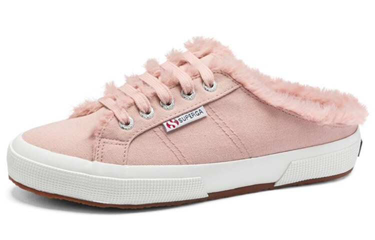 Женская повседневная обувь женская розовая Superga — фото 3