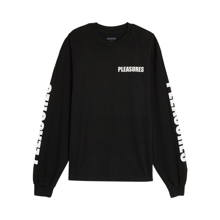 

Лонгслив Pleasures Impact Staff Long-Sleeve, Black