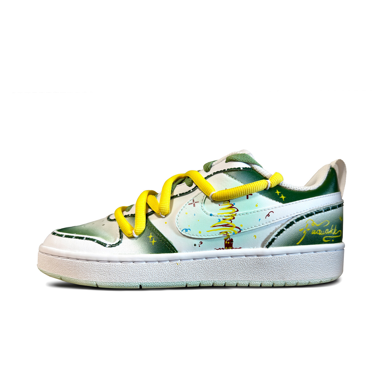 

Кроссовки Nike Court Borough Skateboard Shoes Women's Low-Top Green