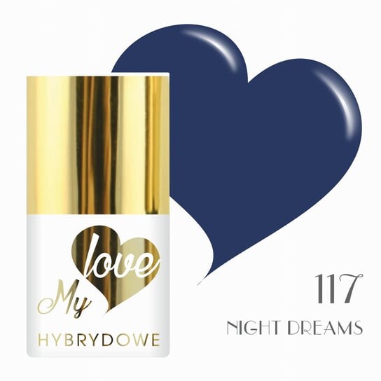 

Гибридный лак для ногтей Night Dreams Mylove UV/Led 117, SUNFLOWER