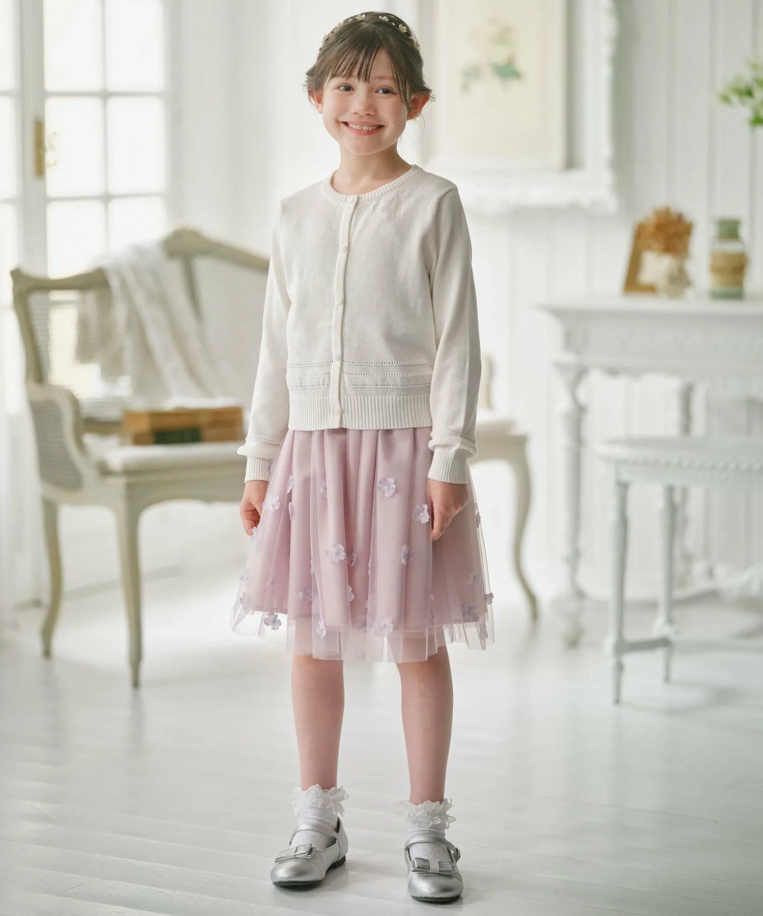 Юбка «Туманный цветок» Kids Suite, Pink [012] — фото 4