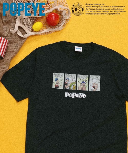 

Футболка с принтом Попая, ограниченная серия GLOBAL WORK