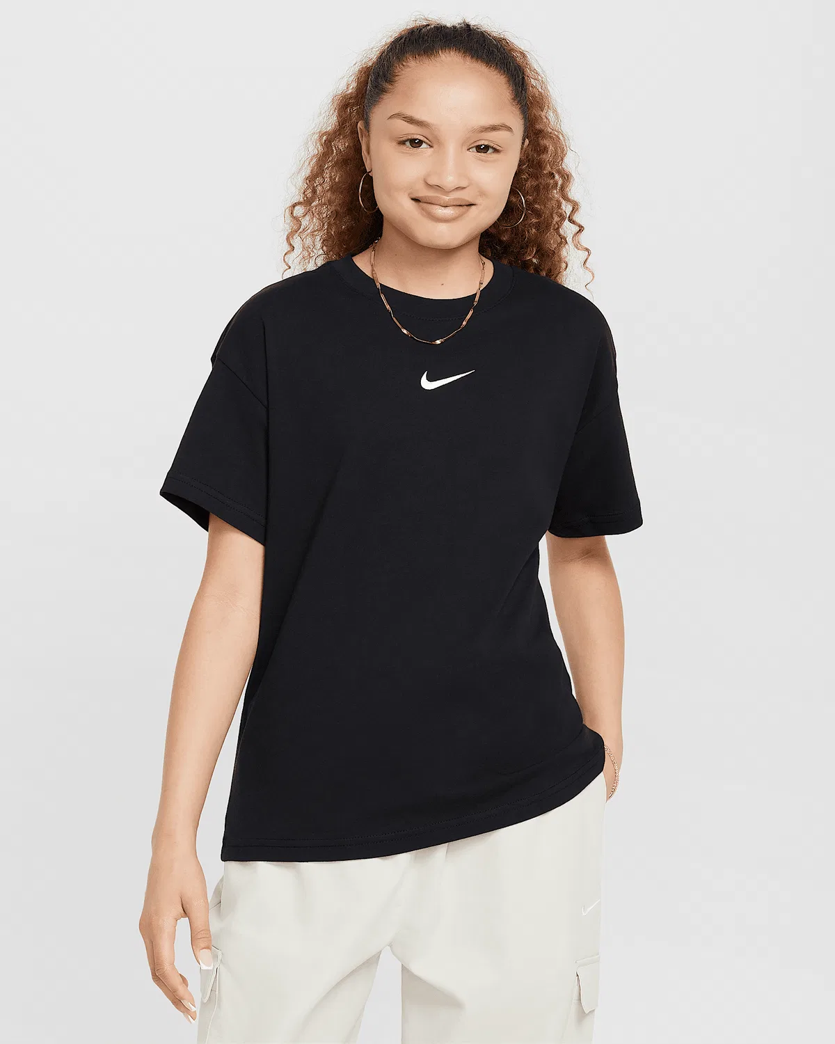 Детская футболка Nike Sportswear Essential, Black
