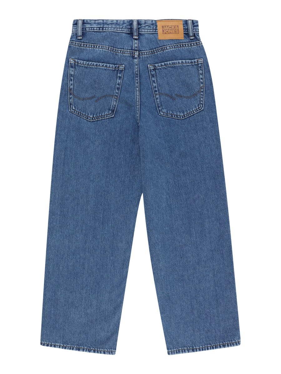 Джинсы свободного кроя Jack & Jones Junior JJALEXJNR, синий деним — фото 3
