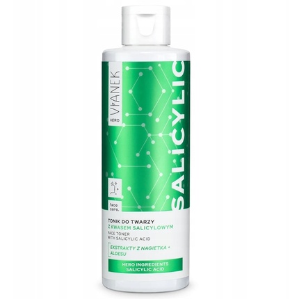 

Hero Salicylic Тоник для лица с салициловой кислотой, 200 мл Vianek