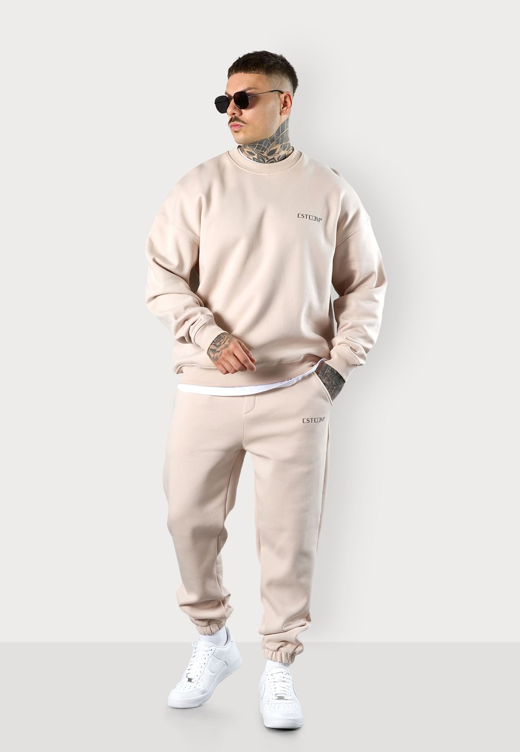 

Толстовка DISCREET OVERSIZED ESTEEM, светло-коричневый