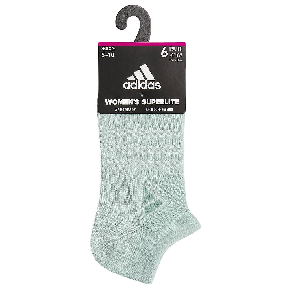 Женские носки adidas Superlite 3.0, 6 пар носков-невидимок Adidas, розовый — фото 2