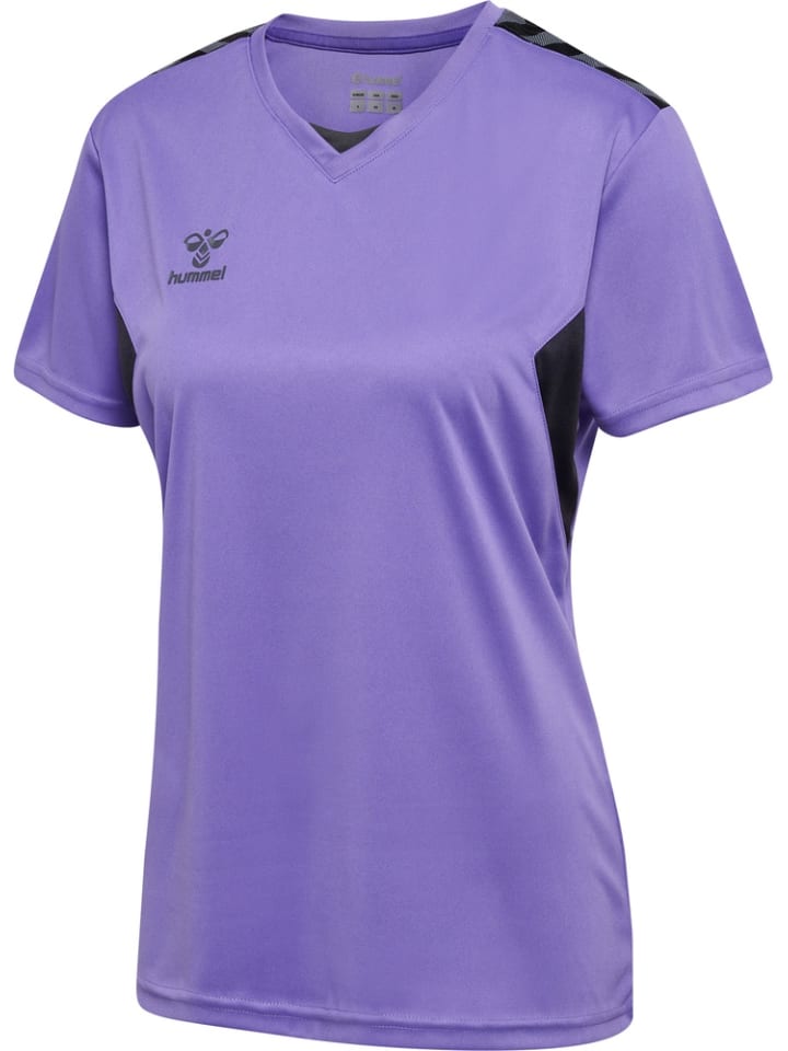 

Футболка Hmlauthentic Pl Jersey S/S Woman фиолетового цвета Hummel