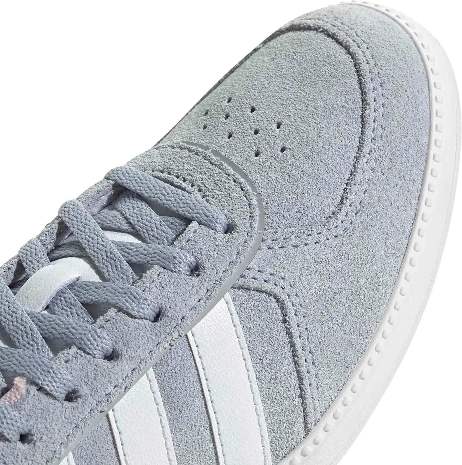 Унисекс кроссовки Adidas Breaknet Sleek, белый/серый/серебряный — фото 4