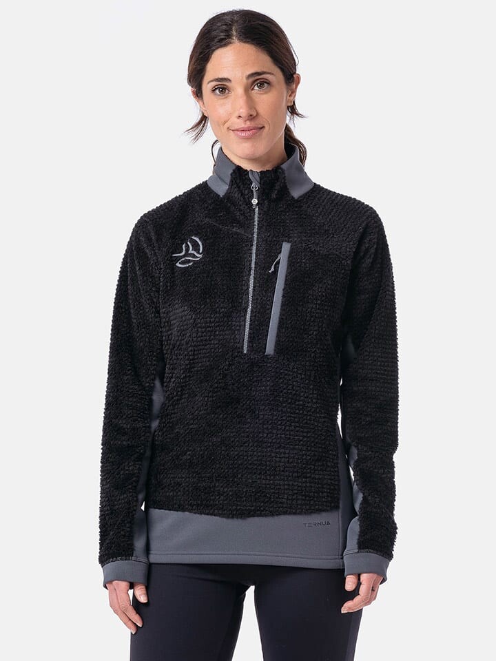 

Флисовый свитер TERNUA Fleecepullover Lofter, цвет Schwarz/Grau