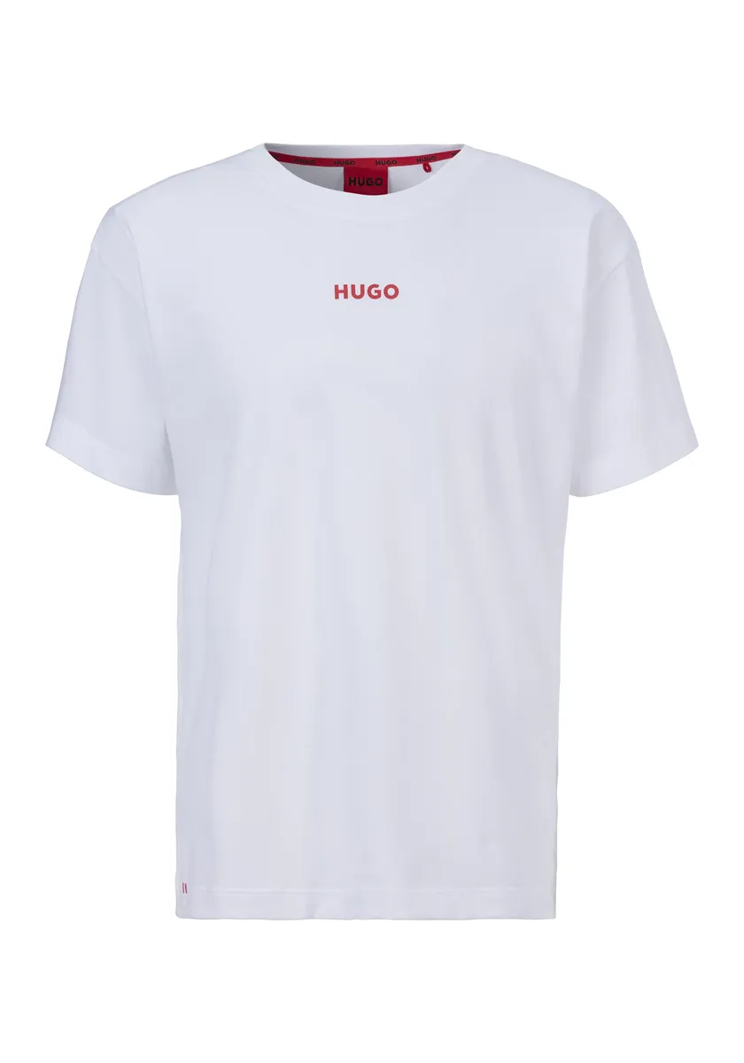 

Футболка HUGO Underwear "Linked T-Shirt", с принтом HUGO, цвет Natural101