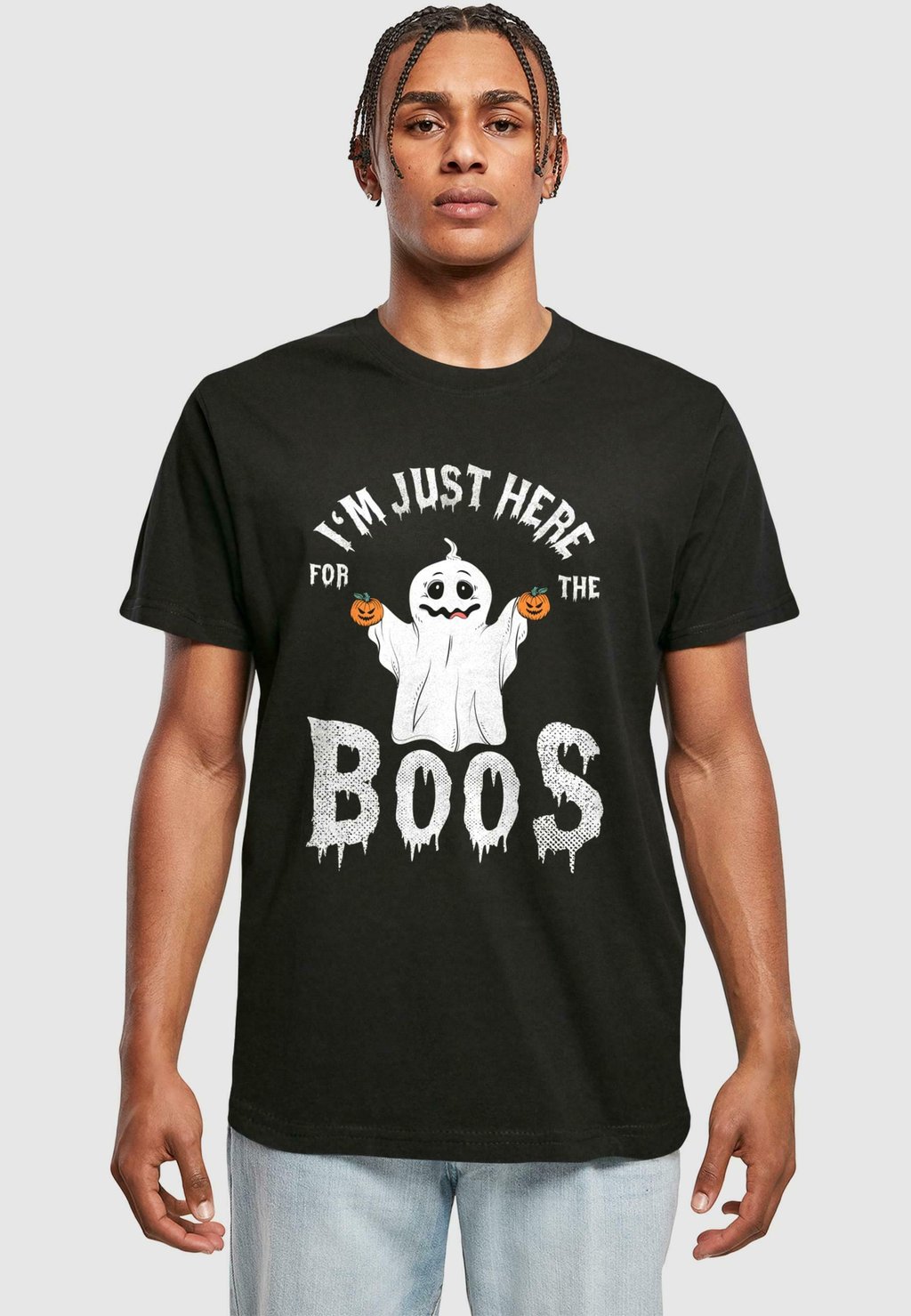 

Футболка с принтом HALLOWEEN BOOS ABSOLUTE CULT, черный