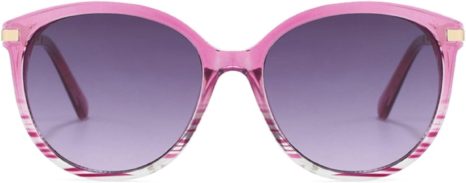 

Ретро-солнцезащитные очки большого размера круглой формы для женщин в стиле 90-х, модные солнцезащитные очки в золотой оправе, солнцезащитные очки с градиентным переходом цвета для женщин mincl, Purple Gray