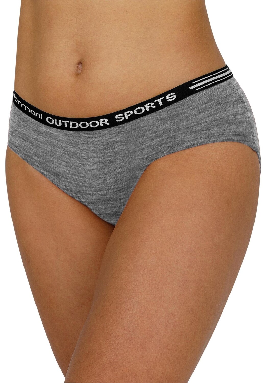 

Женские трусы из мериноса Albury Normani, серый