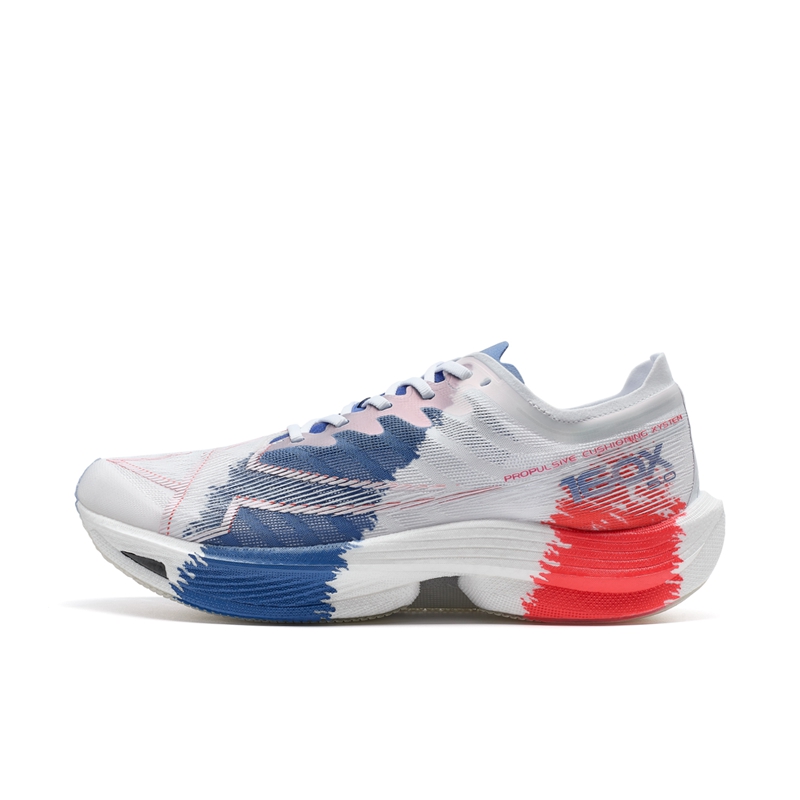 

Кроссовки мужские 160X 5.0 Low Top Sunlight Blue/New White/Laser Red XTEP