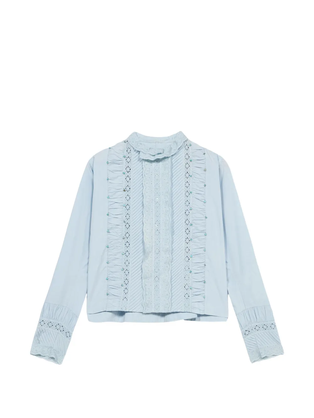 

Блузка Christy с кружевной отделкой Fortela, синий