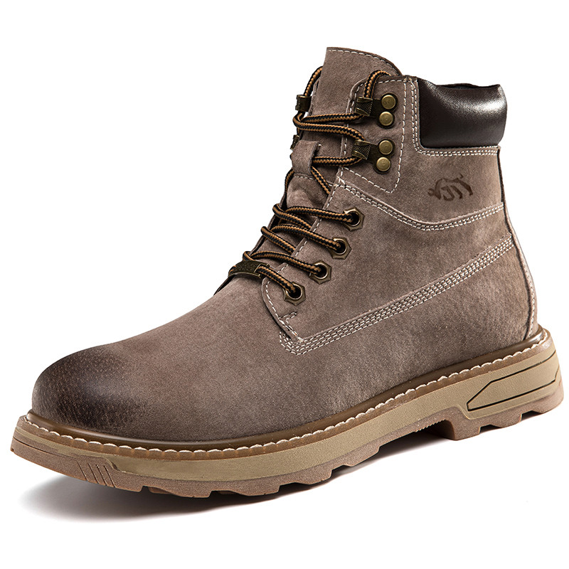 

Bull Thunder Короткие мартинсы мужские утепленные хаки, цвет Khaki Insulated Shoes