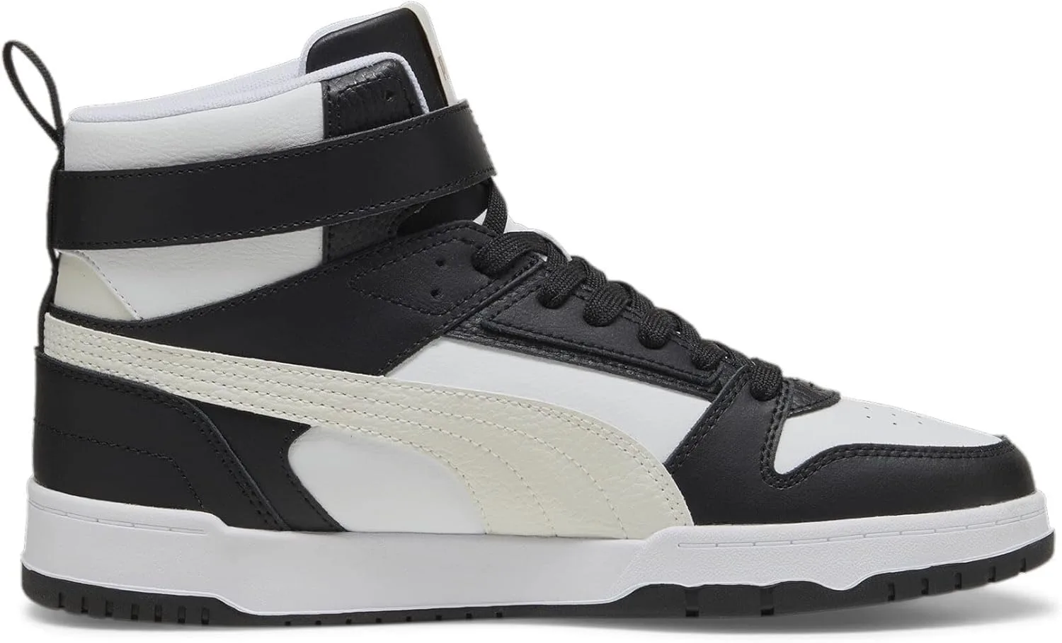 Кроссовки PUMA Unisex RBD Game Trainers, белый/черный/серый — фото 3
