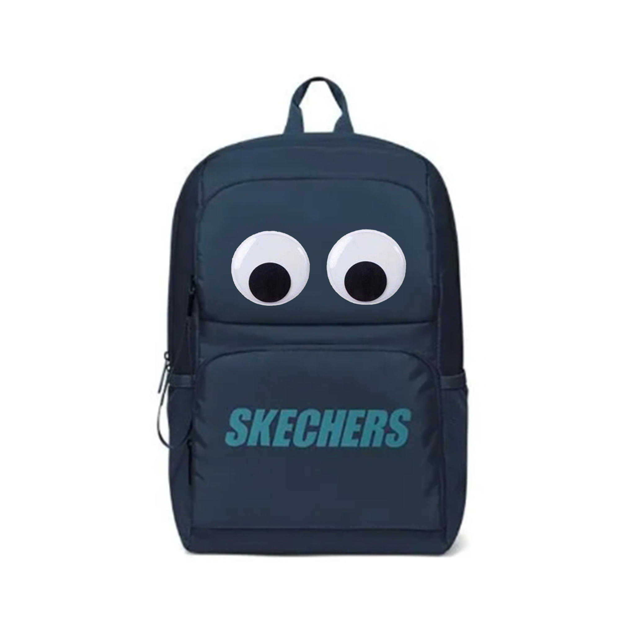 

Skechers Тканевый рюкзак с большими глазами унисекс темно-синий крупные глаза индивидуальная упаковка, Navy Blue