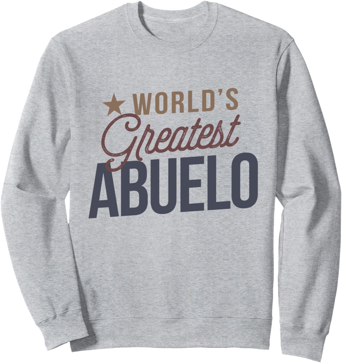 

Подарок на День отца или день рождения для дедушки-испанца: толстовка Father'S Day Or Birthday Gifts By Love Everywear, серый