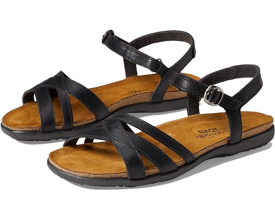 

Сандалии Naot Patricia, цвет Soft Black Leather