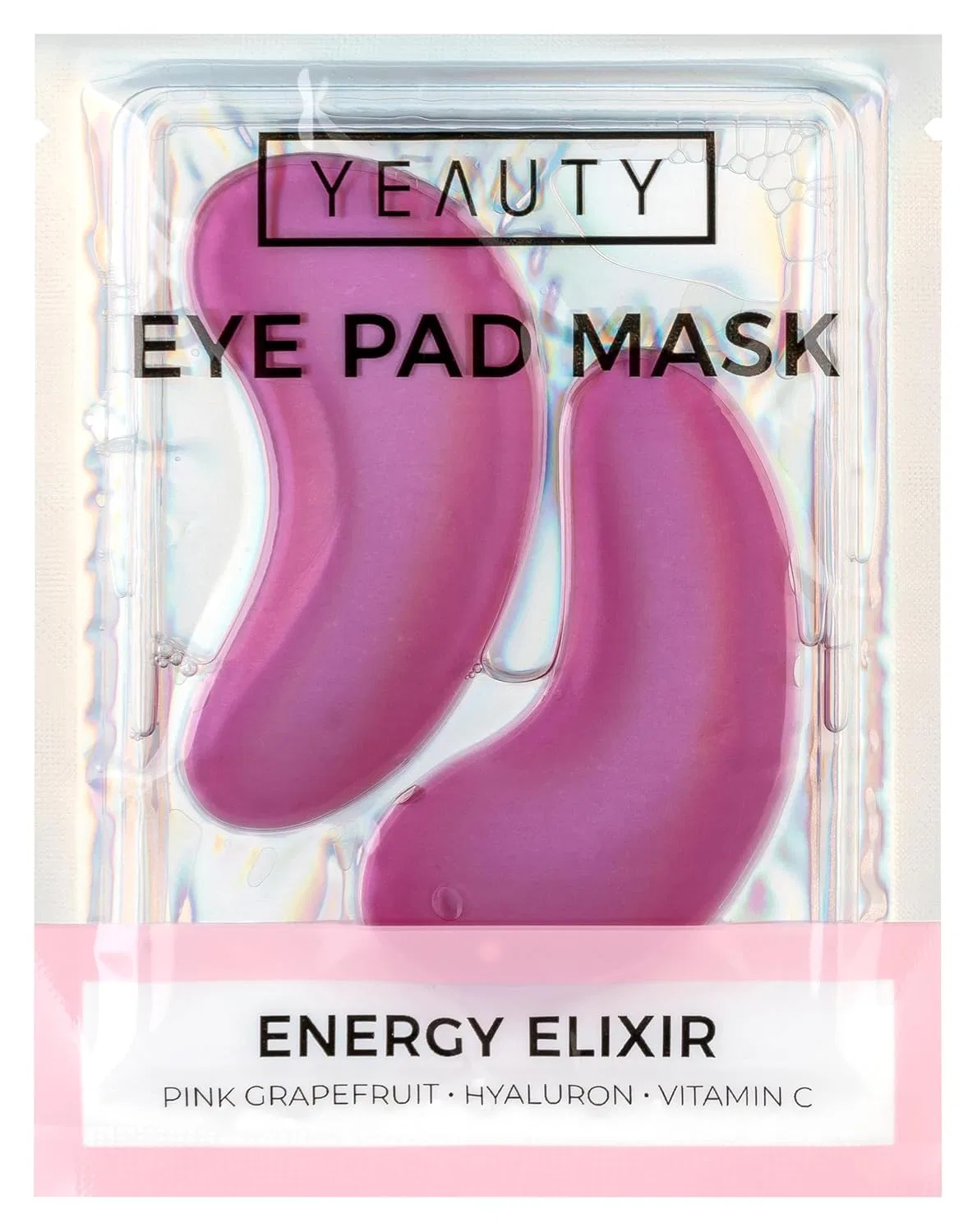 Маска-патчи для глаз YEAUTY Energy Elixir с витамином C и гиалуроном Yeauty