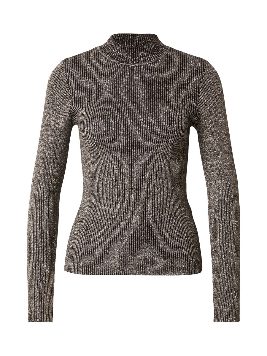 

Тонкий вязаный свитер VILA Sweater VIJosie, пятнистый черный