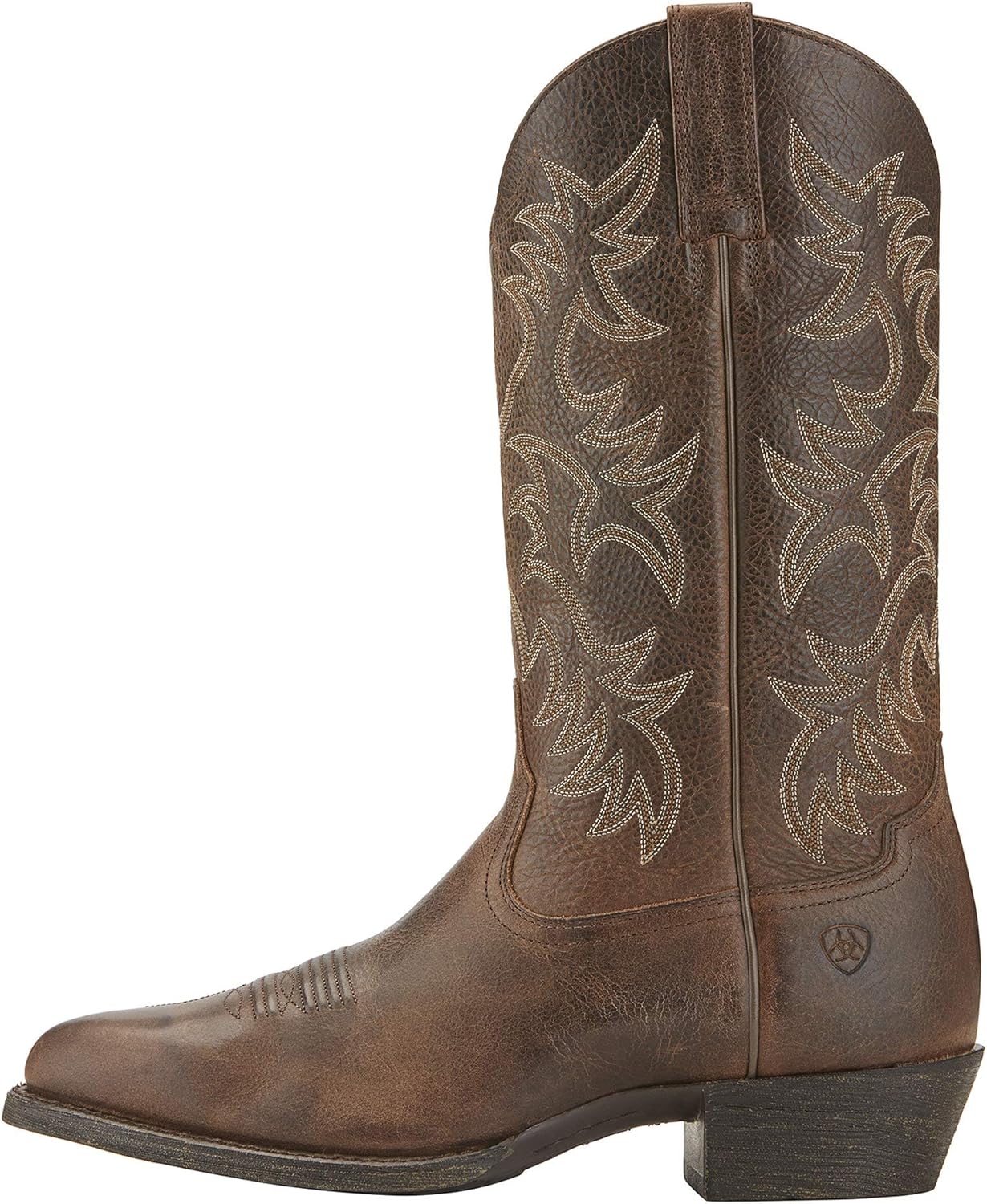 Ковбойские сапоги Ariat Heritage с круглым носком - мужские, коричневый — фото 3