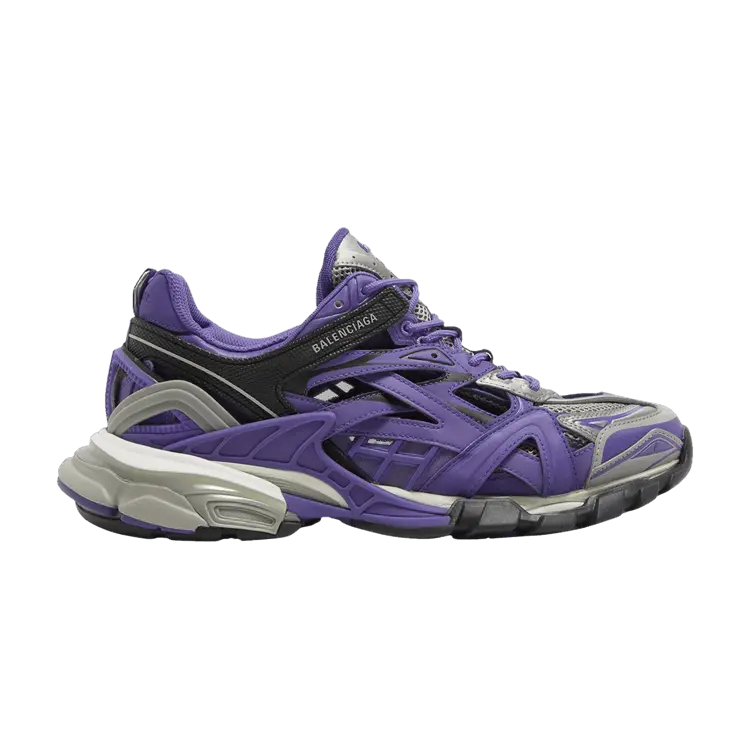 Кроссовки Balenciaga Wmns Track.2 Sneaker Purple Grey, фиолетовый