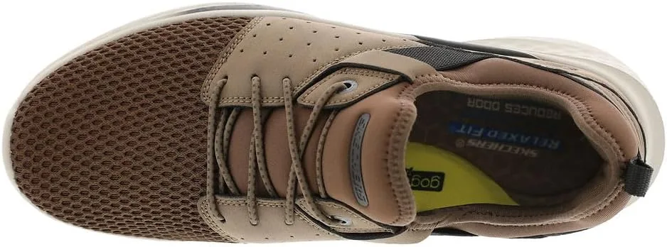Мужские кроссовки Skechers Relaxed Fit: Slade - Raymar, коричневый — фото 2