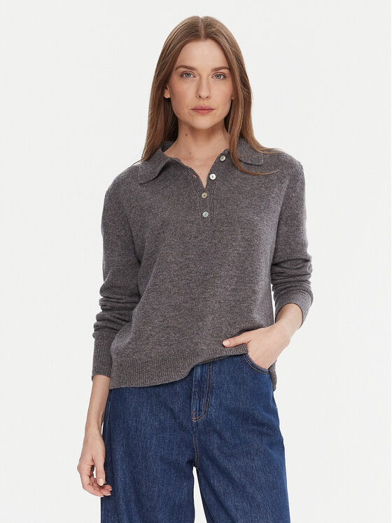 

Свитер regular fit 3M0977C Kontatto, серый