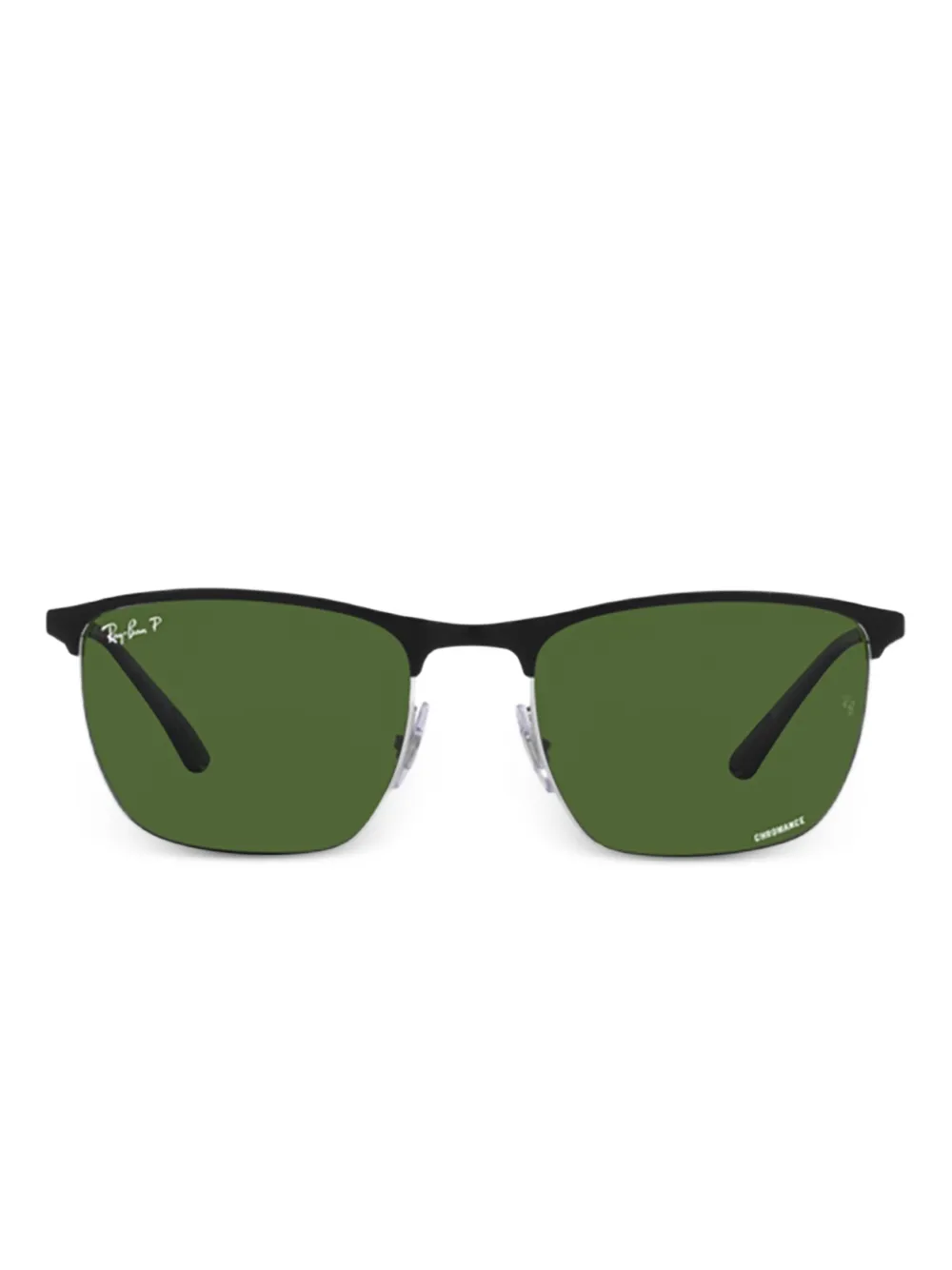 

Солнцезащитные очки в прямоугольной оправе Ray-Ban, черный