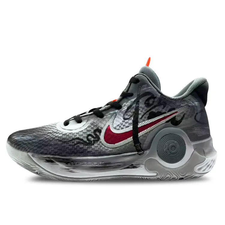 

Баскетбольные кроссовки KD Trey 5 IX Basketball Shoes Unisex Mid-Top Red Nike, черный
