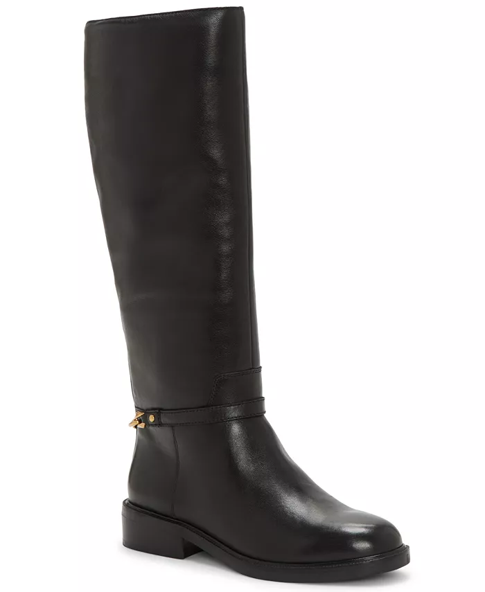 Женские сапоги для верховой езды Adria, Regular, Wide Calf и Extra Wide Calf Vince Camuto, черный