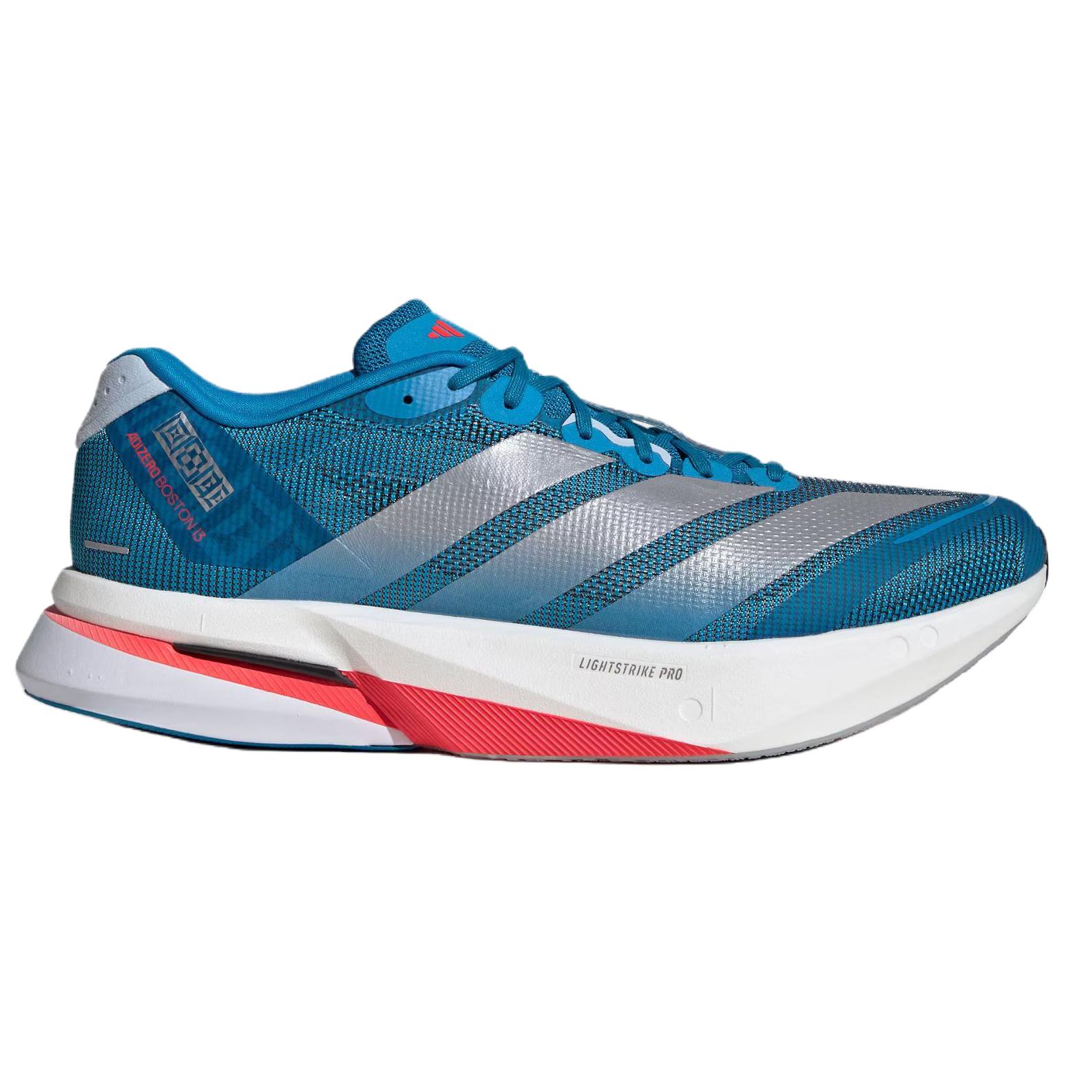 Мужские беговые кроссовки Adidas Adizero Boston 13, цвет Solar Blue — фото 3